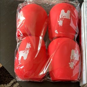 Silicone wine glasses